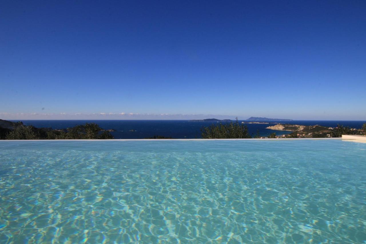 Sunset Sea View Villa 1 Agios Georgios  Exteriör bild