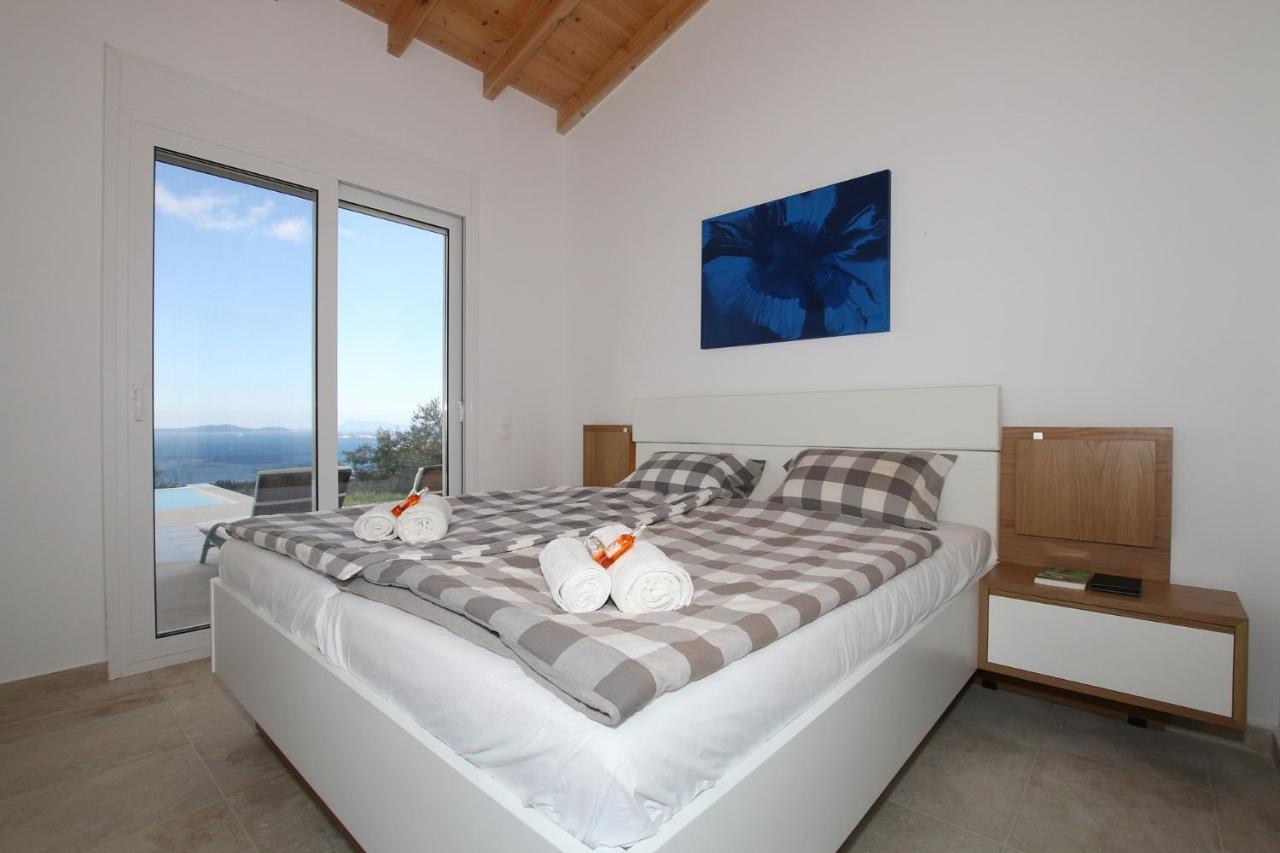 Sunset Sea View Villa 1 Agios Georgios  Exteriör bild