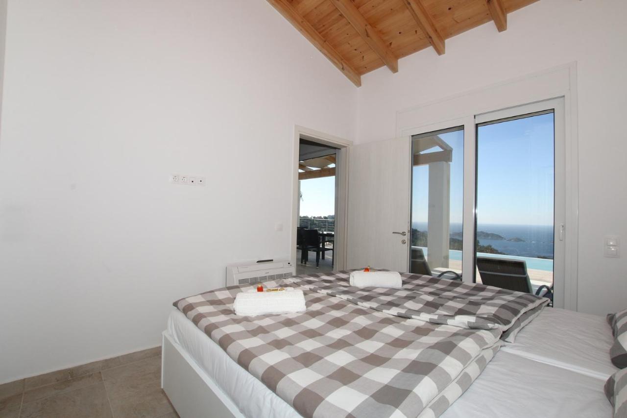 Sunset Sea View Villa 1 Agios Georgios  Exteriör bild
