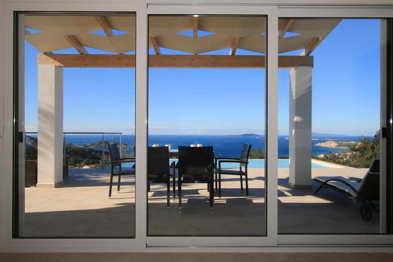 Sunset Sea View Villa 1 Agios Georgios  Exteriör bild