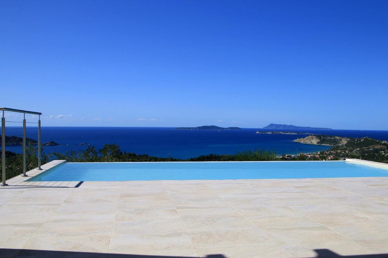 Sunset Sea View Villa 1 Agios Georgios  Exteriör bild