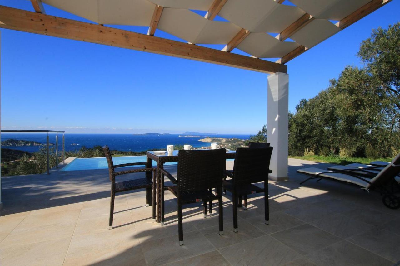 Sunset Sea View Villa 1 Agios Georgios  Exteriör bild