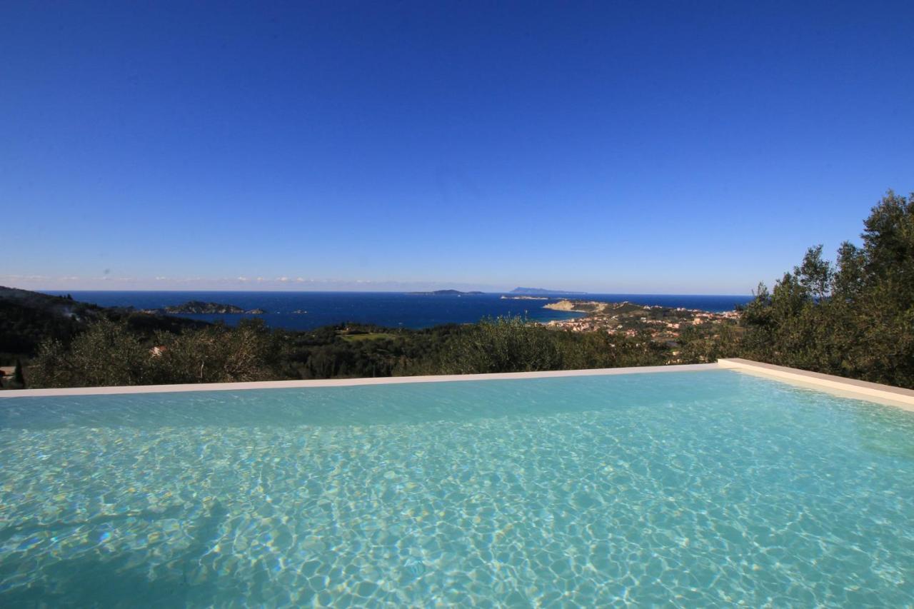 Sunset Sea View Villa 1 Agios Georgios  Exteriör bild