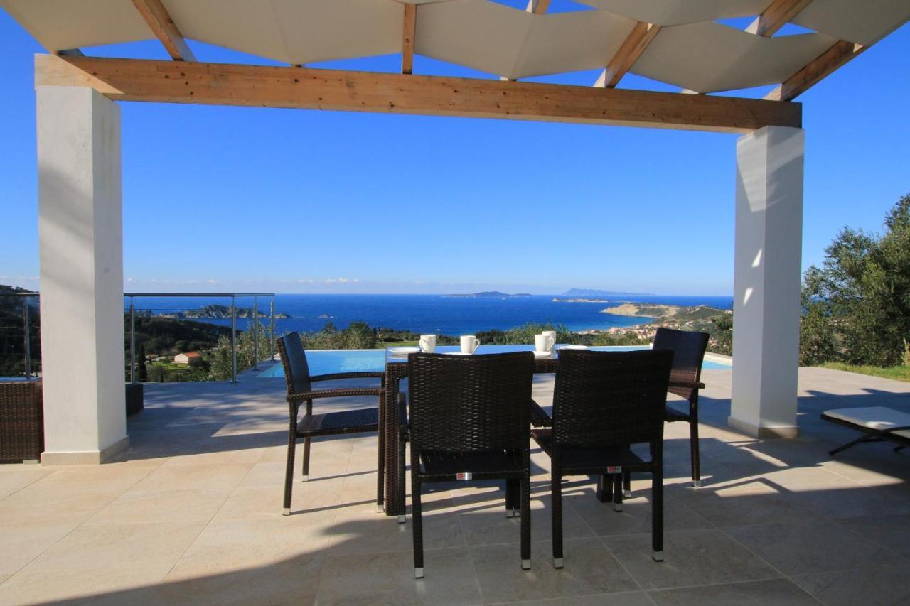 Sunset Sea View Villa 1 Agios Georgios  Exteriör bild