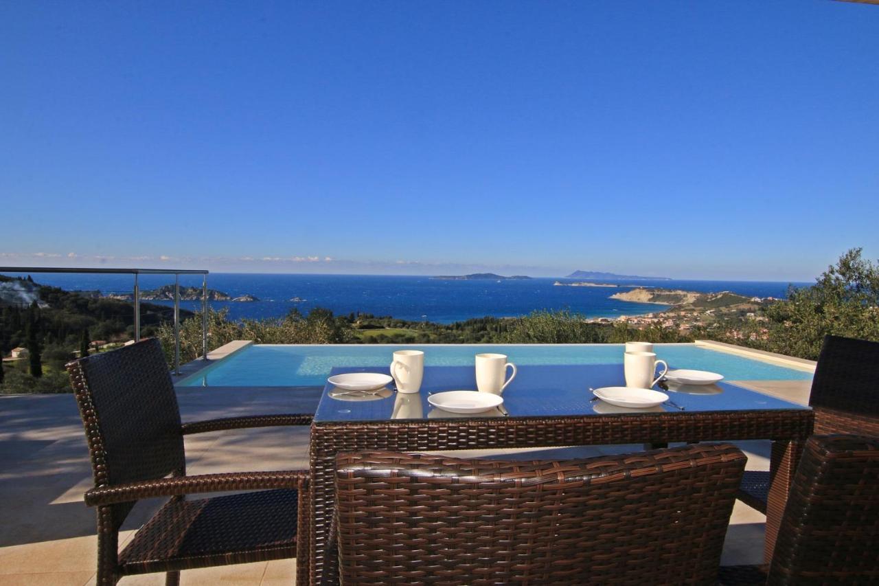 Sunset Sea View Villa 1 Agios Georgios  Exteriör bild